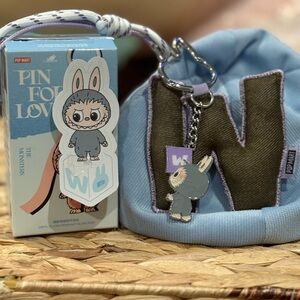 Pop Mart Monsters- Pin For Love Letter “W” Bundle